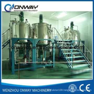 Pl Stainless Steel Jacket Emulsification Mixing Tank Oil Blending Machine Mixer Sugar Solution Jacket Stirring Mixer